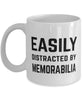 Funny Memorabilia Easily Distracted By Memorabilia Coffee Mug 11oz White