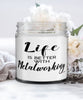 Funny Metalworker Candle Life Is Better With Metalworking 9oz Vanilla Scented Candles Soy Wax
