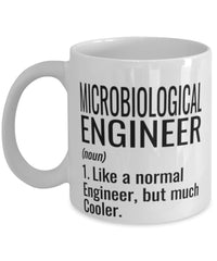 Funny Microbiological Engineer Mug Like A Normal Engineer But Much Cooler Coffee Cup 11oz 15oz White