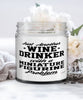 Funny Miniature Figurine Candle Just Another Wine Drinker With A Miniature Figurine Problem 9oz Vanilla Scented Candles Soy Wax