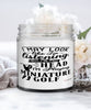 Funny Miniature Golf Candle I May Look Like I'm Listening But In My Head I'm Playing Miniature Golf 9oz Vanilla Scented Candles Soy Wax