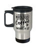 Funny Mixologist Travel Mug Never Trust A Mixologist That Doesn't Drink Coffee and Swears A Lot 14oz Stainless Steel