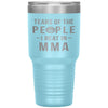 Funny MMA Tumbler Tears Of The People I Beat In Martial Artist Laser Etched 30oz Stainless Steel