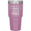 Funny MMA Tumbler Tears Of The People I Beat In Martial Artist Laser Etched 30oz Stainless Steel