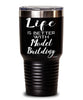 Funny Model Building Tumbler Life Is Better With Model Building 30oz Stainless Steel Black