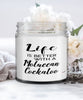 Funny Moluccan Cockatoo Bird Candle Life Is Better With A Moluccan Cockatoo 9oz Vanilla Scented Candles Soy Wax