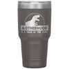 Funny Mom Tumbler Motherhood Is Like A Walk In The Park Laser Etched 30oz Stainless Steel Tumbler