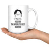 Funny Morfar Mug Gift Fact You Are The World's Best Morfar Coffee Cup White TL