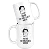 Funny Morfar Mug Gift Fact You Are The World's Best Morfar Coffee Cup White TL