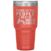 Funny Motocross Tumbler Tears Of The People I Beat In Motocross Laser Etched 30oz Stainless Steel