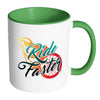 Funny Motorcycle Biker Mug Ride Faster White 11oz Accent Coffee Mugs