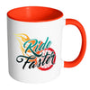 Funny Motorcycle Biker Mug Ride Faster White 11oz Accent Coffee Mugs