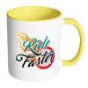 Funny Motorcycle Biker Mug Ride Faster White 11oz Accent Coffee Mugs