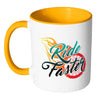 Funny Motorcycle Biker Mug Ride Faster White 11oz Accent Coffee Mugs