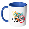 Funny Motorcycle Biker Mug Ride Faster White 11oz Accent Coffee Mugs