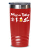 Funny Mountain Biker Tumbler Gift Adult Humor Plan For Today Mountain Biking 20oz 30oz Stainless Steel