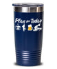 Funny Mountain Biker Tumbler Gift Adult Humor Plan For Today Mountain Biking 20oz 30oz Stainless Steel