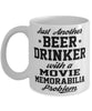 Funny Movie Memorabilia Mug Just Another Beer Drinker With A Movie Memorabilia Problem Coffee Cup 11oz White