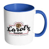 Funny Mug Carols Cookies White 11oz Accent Coffee Mugs