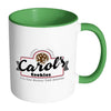 Funny Mug Carols Cookies White 11oz Accent Coffee Mugs