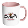 Funny Mug Carols Cookies White 11oz Accent Coffee Mugs