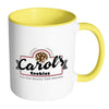 Funny Mug Carols Cookies White 11oz Accent Coffee Mugs