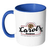 Funny Mug Carols Cookies White 11oz Accent Coffee Mugs