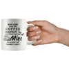Funny Mug Dear Lord Give Me Coffee To Change The Things 11oz White Coffee Mugs