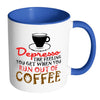 Funny Mug Depresso The Feeling You Get When White 11oz Accent Coffee Mugs