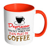 Funny Mug Depresso The Feeling You Get When White 11oz Accent Coffee Mugs