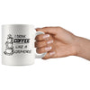 Funny Mug I Drink Coffee Like A Gilmore 11oz White Coffee Mugs