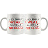 Funny Mug I Solemnly Swear That I Am Up To No Good 11oz White Coffee Mugs