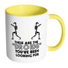 Funny Mug These Are The Droids Youve Been Looking White 11oz Accent Coffee Mugs