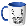 Funny Mug These Are The Droids Youve Been Looking White 11oz Accent Coffee Mugs