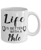 Funny Mule Mug Life Is Better With A Mule Coffee Cup 11oz 15oz White