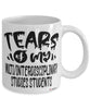 Funny Multi/Interdisciplinary Studies Professor Teacher Mug Tears Of My Multi/Interdisciplinary Studies Students Coffee Cup White