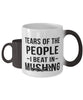 Funny Musher Mug Tears Of The People I Beat In Mushing Coffee Mug Color Changing 11oz