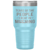 Funny Musher Tumbler Tears Of The People I Beat In Mushing Laser Etched 30oz Stainless Steel Tumbler