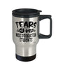 Funny Music Production Professor Teacher Travel Mug Tears Of My Music Production Students 14oz Stainless Steel