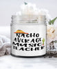 Funny Music Teacher Candle Nacho Average Music Teacher 9oz Vanilla Scented Candles Soy Wax