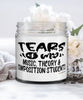 Funny Music Theory Composition Professor Teacher Candle Tears Of My Music Theory Composition Students 9oz Vanilla Scented Candles Soy Wax