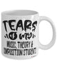 Funny Music Theory Composition Professor Teacher Mug Tears Of My Music Theory Composition Students Coffee Cup White