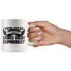 Funny Mustache Mug With Great Moustache Comes Great 11oz White Coffee Mugs