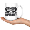 Funny Mustache Mug With Great Moustache Comes Great 15oz White Coffee Mugs