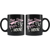 Funny Napping Mug Nap Time Is My Happy Hour 11oz Black Coffee Mugs