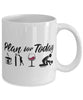 Funny Netballer Mug Adult Humor Plan For Today Netball Coffee Mug 11oz 15oz White