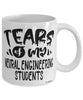 Funny Neural Engineering Professor Teacher Mug Tears Of My Neural Engineering Students Coffee Cup White