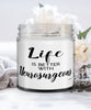 Funny Neurosurgeon Candle Life Is Better With Neurosurgeons 9oz Vanilla Scented Candles Soy Wax