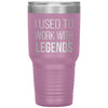 Funny New Job Promotion Retirement Tumbler for Co worker I Used To Work With Legends Laser Etched 30oz Stainless Steel Tumbler