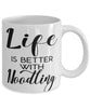 Funny Noodling Mug Life Is Better With Noodling Coffee Cup 11oz 15oz White